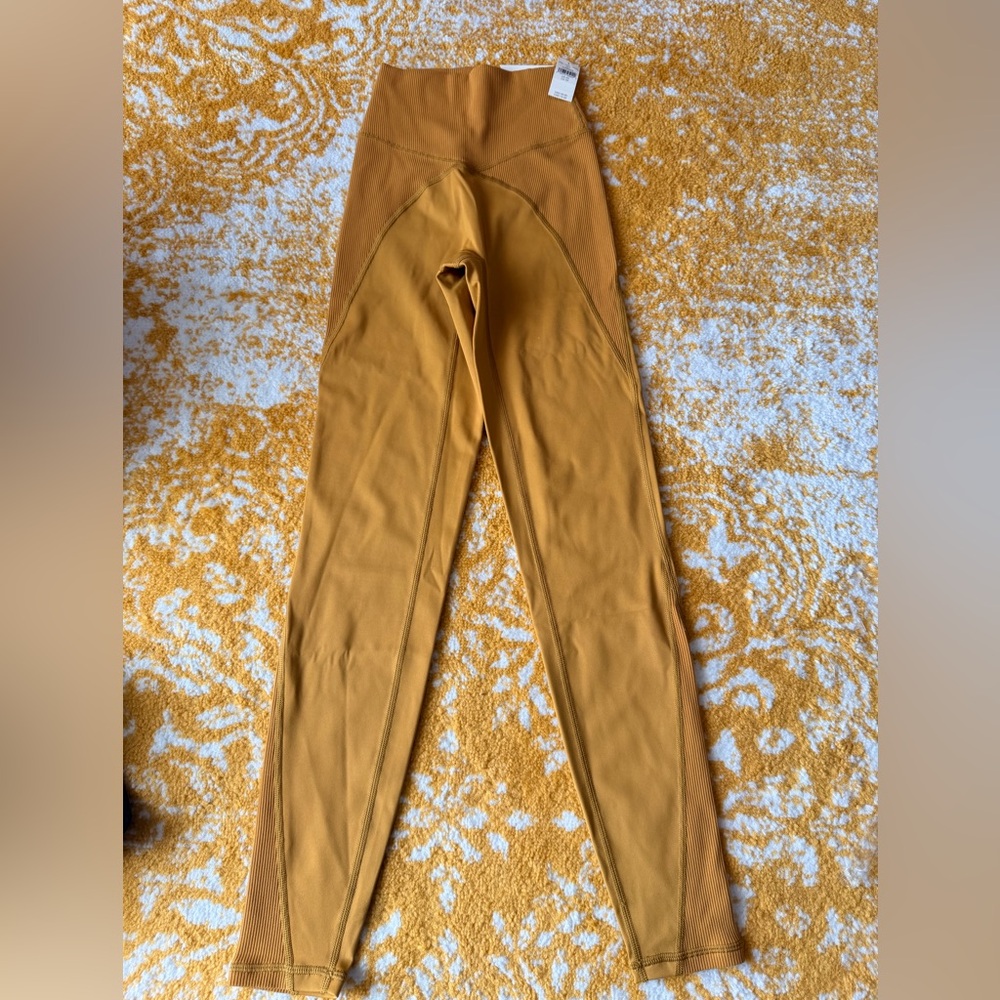 Aerie Camel High-Waisted Leggings